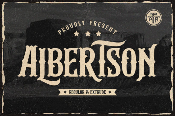 Albertson: A Strong Retro Blackletter Font for Bold Designs