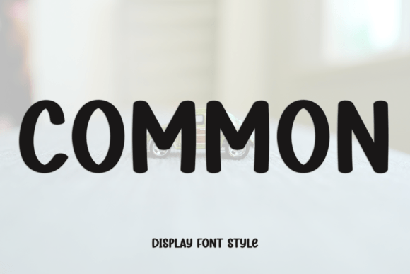 Common: The Sans-Serif Font for Approachable Branding