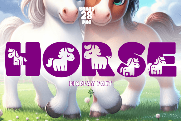 Discover the Allure of the Horse Font