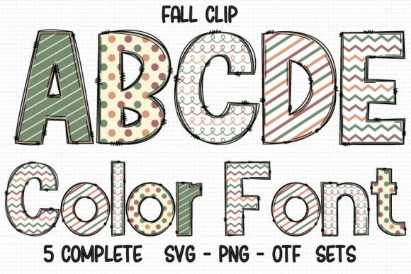 Fall Clip Font: A Festive Typography Solution for Autumn Projects