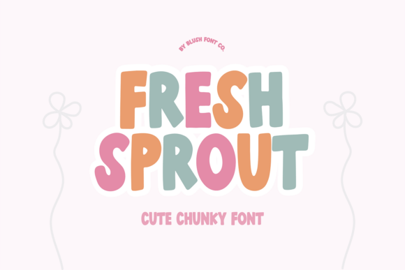 Fresh Sprout: A Playful Font for Modern Design