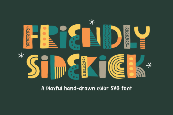 Friendly Sidekick: A Bold Font for Creative Designers