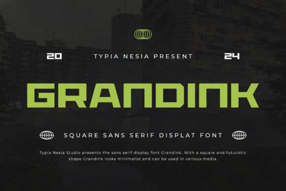 Grandink: A Modern Sans Font for Bold Design