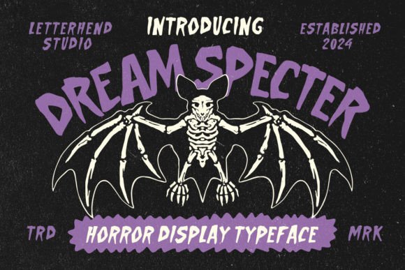 Introducing Dream Specter: A Display Typeface with a Horror Feel