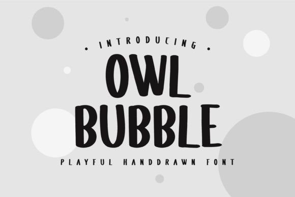 Owl Bubble: Elevate Your Designs with Hand-Drawn Charm