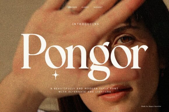 Pongor: The Dynamic Serif for Timeless Design