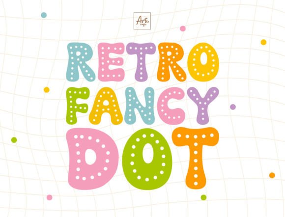 Retro Fancy Dot: Injecting Playful Charm into Modern Design