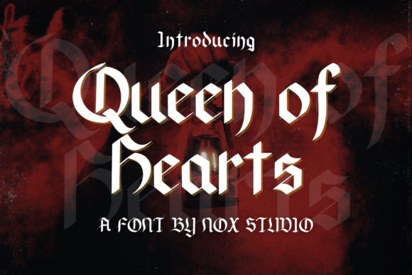 Unveiling the Queen of Hearts Font: Gothic Elegance