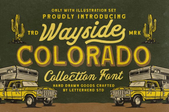Wayside Colorado: A Retro Typeface for Authentic Branding